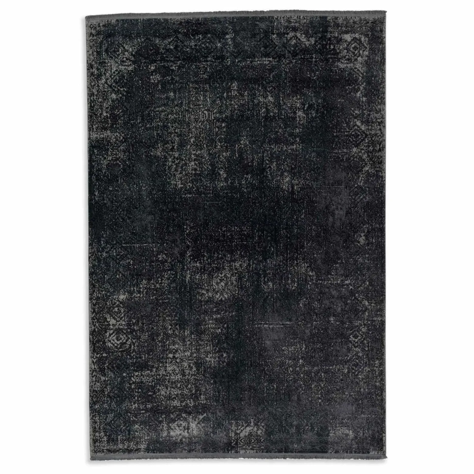 Kurzflor Teppich Schöner Wohnen Oriental anthrazit Velvet