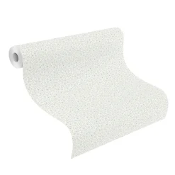 Landhaus Tapete Blümchen blau 253146 Rasch Vlies