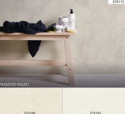 Neue Bude Vliestapete Dschungel creme 37411-3