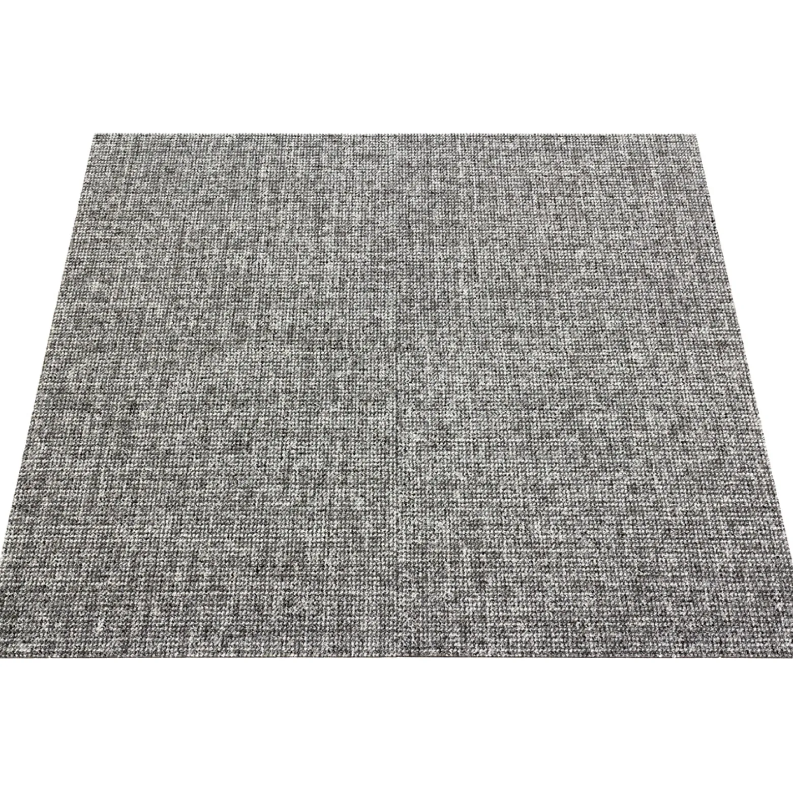 Objekt Teppichfliese Gewerbe Craft Meliert grau 50x50 cm