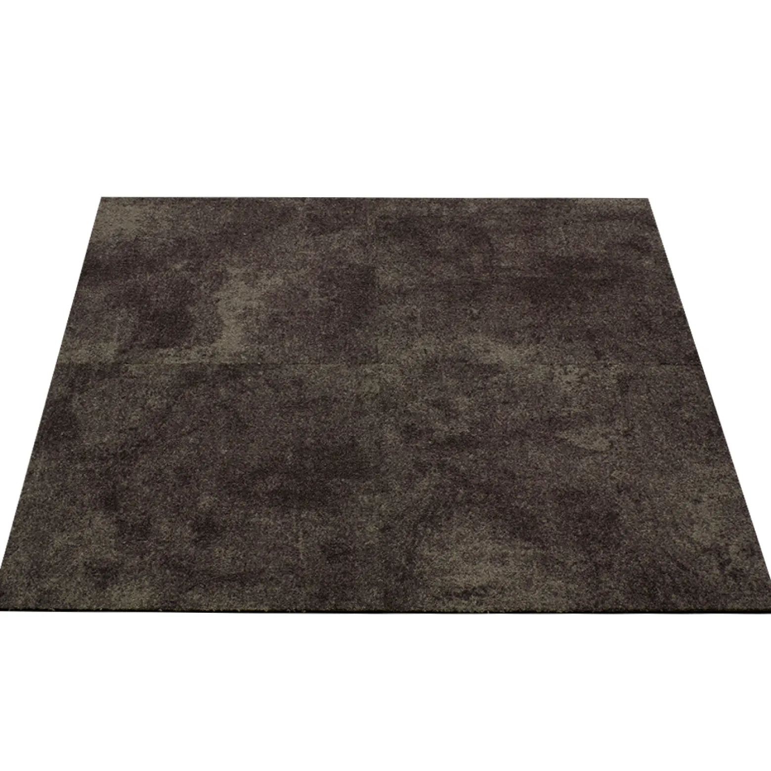 Objekt Teppichfliesen Beton-Optik Fliese braun 50x50cm