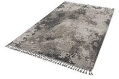 Outdoor Teppich Shabby Grafisch grau blau Astra Trevi