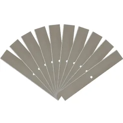 1 Paket mit 10 Ersatzklingen für Tapetenschaber 10cm