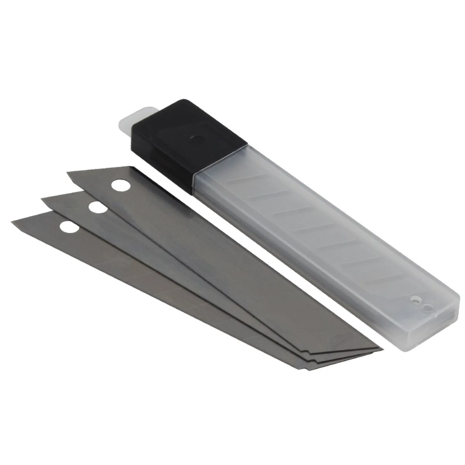 1 Paket mit 10 Stück Ersatzklingen für Cuttermesser 18mm