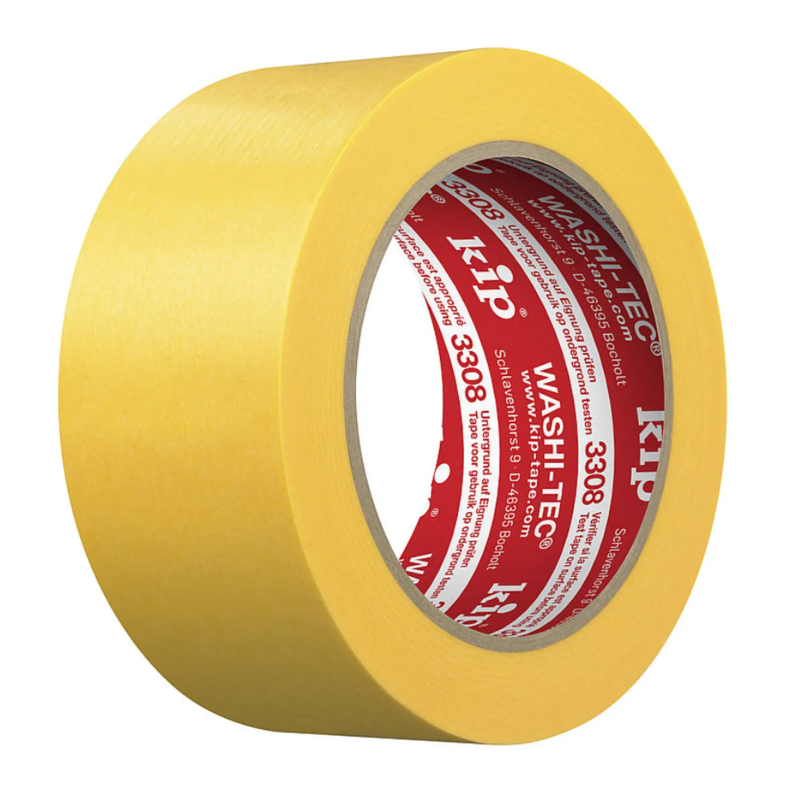 Premium Abdeckband Washi-Tec gelb KIP 3308 48mm x 50m