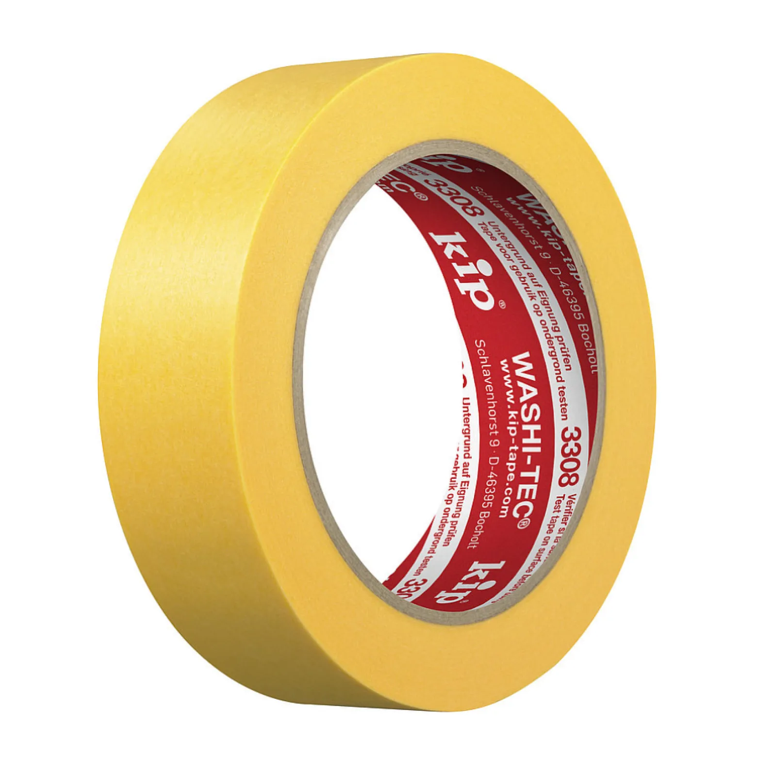 Premium Abdeckband Washi-Tec gelb KIP 3308 30mm x 50m