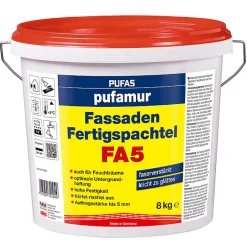 pufamur Fassaden-Fertigspachtel FA5 gebrauchsfertig 8 kg