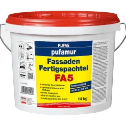pufamur Fassaden-Fertigspachtel FA5 Innen + Außen 14 kg