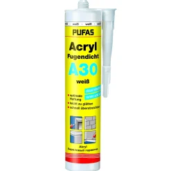 Pufas Acryl-Fugendicht A30 Dichtstoff weiß 310 ml