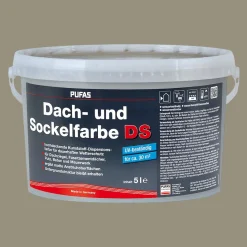 PUFAS Dach- + Sockelfarbe UV-beständig 5 L scheuerbeständig