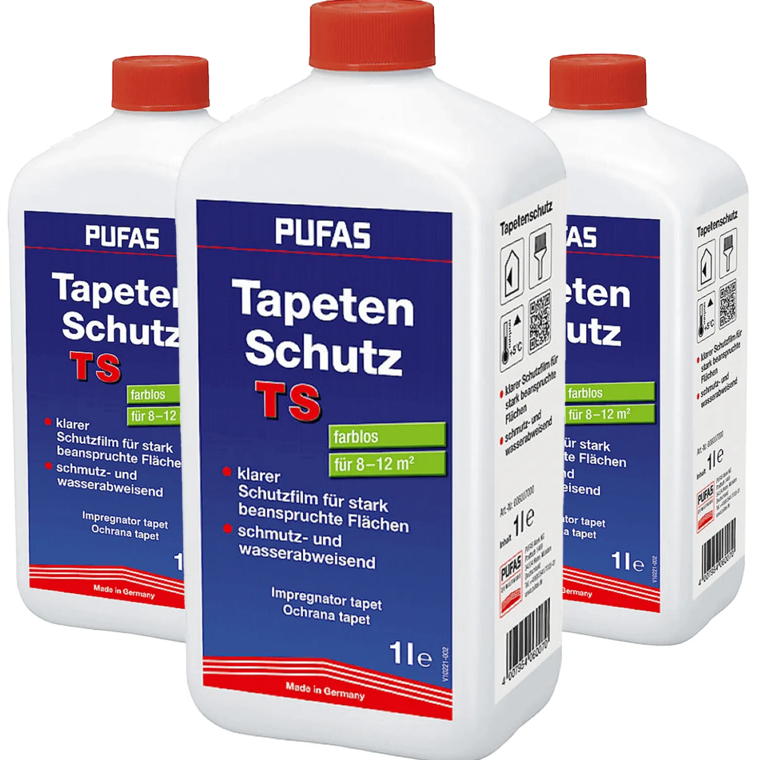 PUFAS Tapetenschutz TS Schutzfilm transparent 1 L