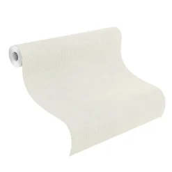 Rasch Concrete Tapete Uni Linien Cremeweiß 521443