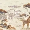 Rasch Fototapete Vlies Tiere Afrika Beige Braun 363661
