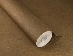 Rasch Vliestapete Felloptik Uni Braun 751079