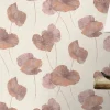 Rasch Vliestapete Floral Seerose alt-rosa weiß 458237