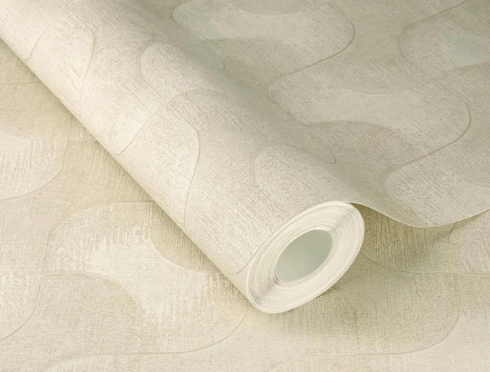 Rasch Vliestapete Grafik Beige Metallic 608137
