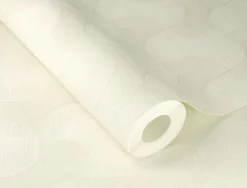 Rasch Vliestapete Grafik Creme Metallic 608120
