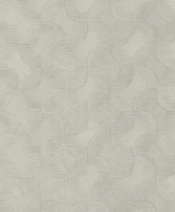 Rasch Vliestapete Grafik Grau Silber Metallic 608144