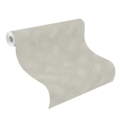 Rasch Vliestapete Grafik Grau Silber Metallic 608144