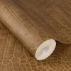 Rasch Vliestapete Krokodil Dunkelbraun 751314