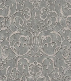 Rasch Vliestapete Ornamente Beige Grau 651621
