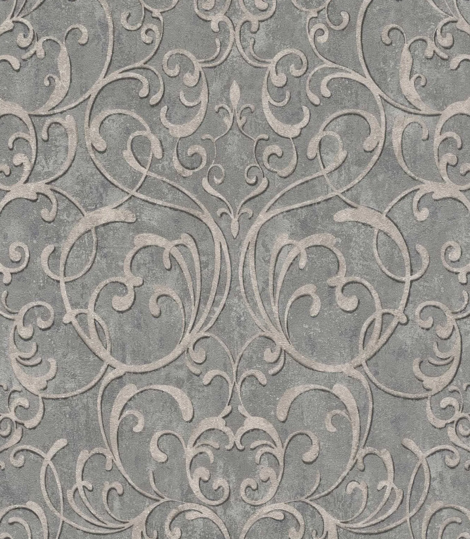 Rasch Vliestapete Ornamente Beige Grau 651621