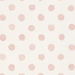 Rasch Vliestapete Punkte Aquarell Weiß Rosa 252019