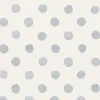 Rasch Vliestapete Punkte Aquarell Weiß Blau 252033