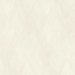 Rasch Vliestapete Rauten Grafik Weiß Silber 844108