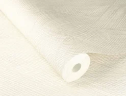 Rasch Vliestapete Rauten Grafik Weiß Silber 844108