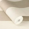 Rasch Vliestapete Streifen Beige Weiß Gold 844016