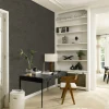 Rasch Vliestapete Striche Anthrazit Metallic 608366