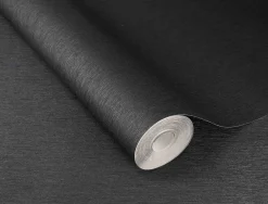 Rasch Vliestapete Struktur Linien Blau Grau Glanz 608724