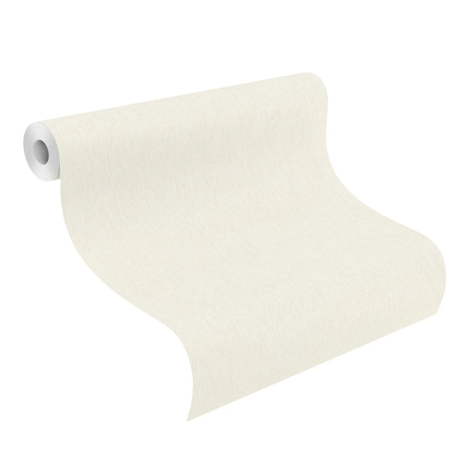 Rasch Vliestapete Struktur Linien Creme Metallic 608632