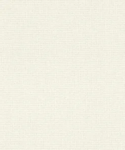 Rasch Vliestapete Textil Look Weiß Silber 651102