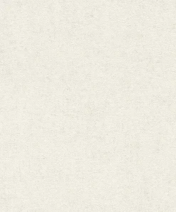 Rasch Vliestapete Textil Look Weiß Silber 507041