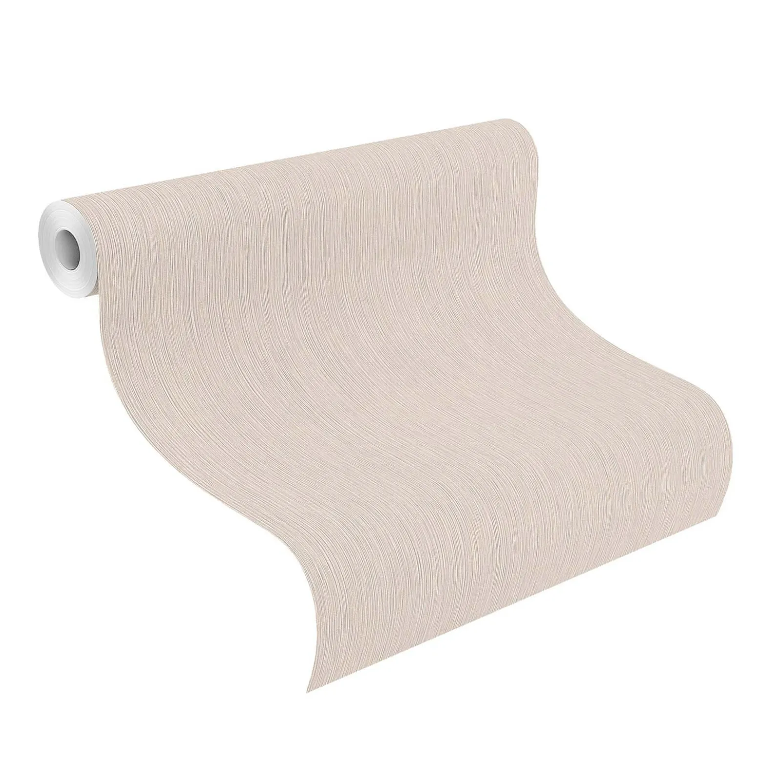 Rasch Vliestapete Textil Optik Grau Rosa Silber 844337