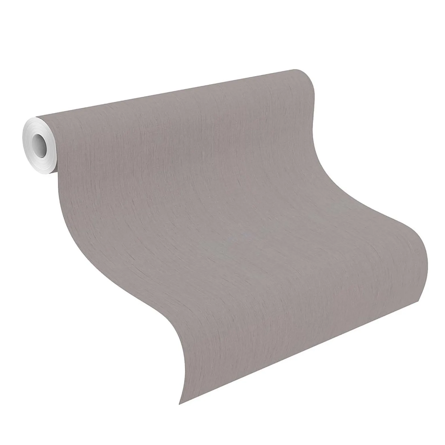 Rasch Vliestapete Textil Optik Uni Grau 746068