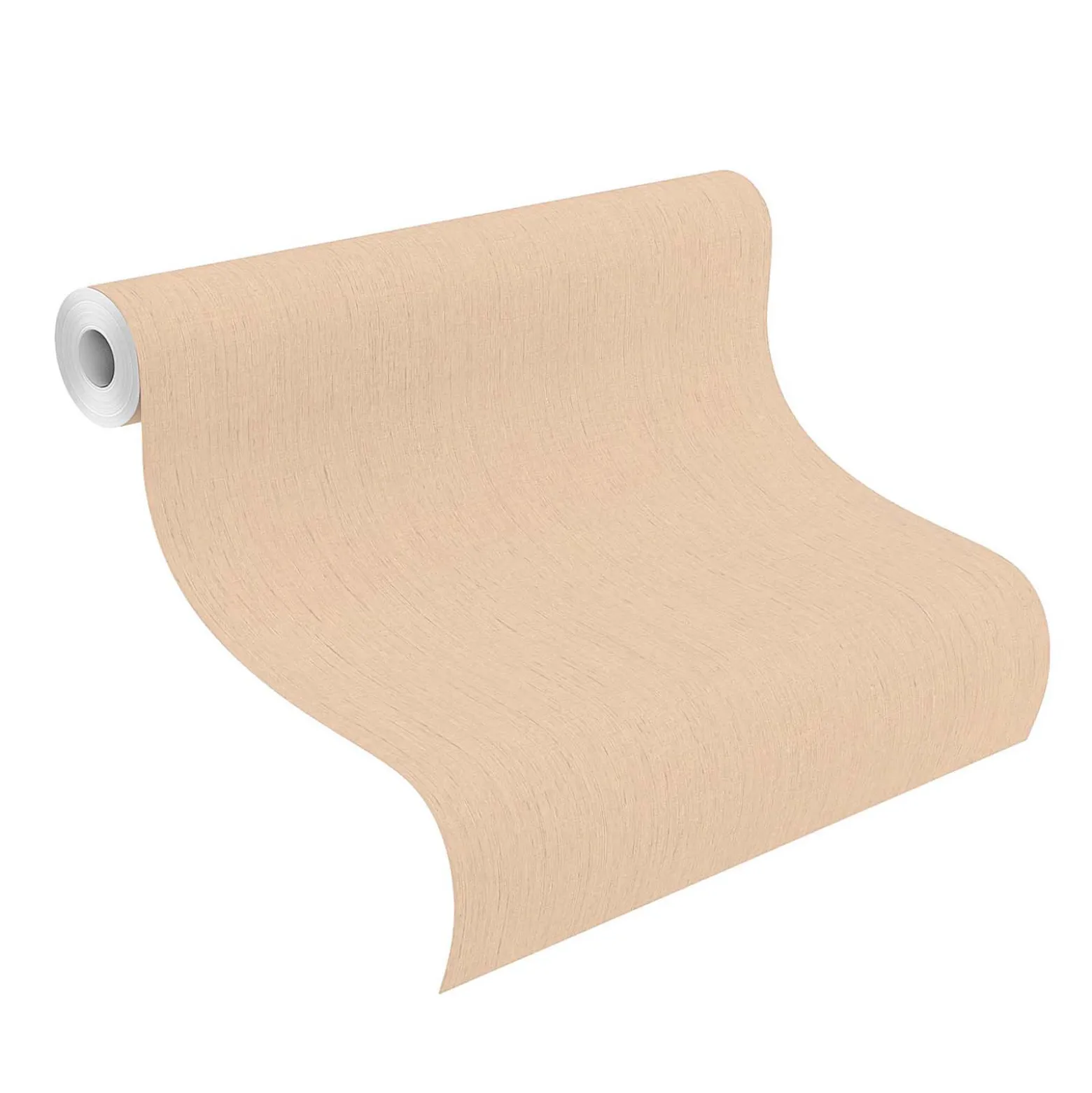 Rasch Vliestapete Textil Optik Uni Beige 746037