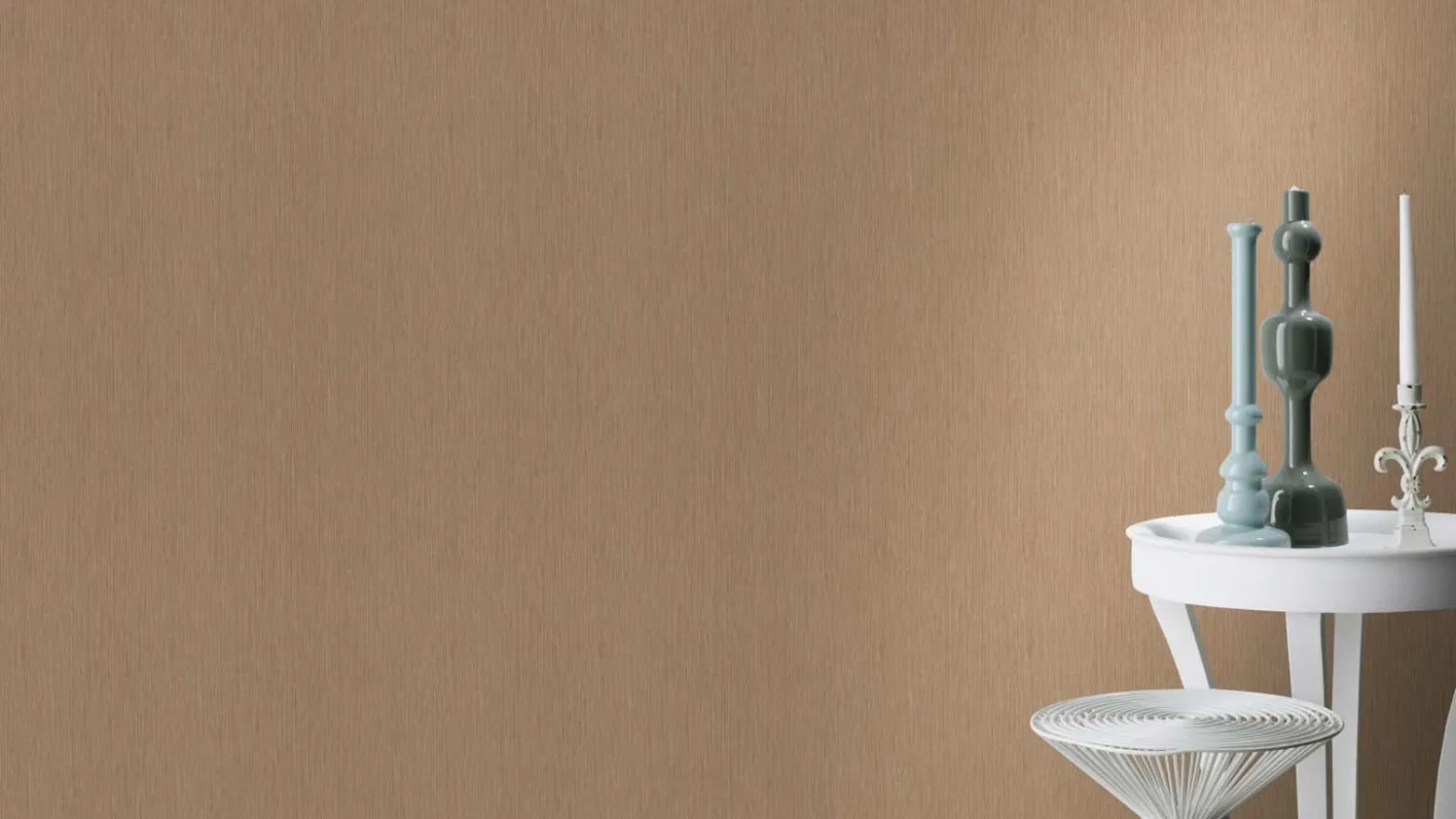 Rasch Vliestapete Textil Optik Beige Gold 844399