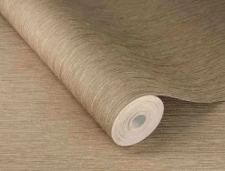 Rasch Vliestapete Textil Optik Beige Gold 844399