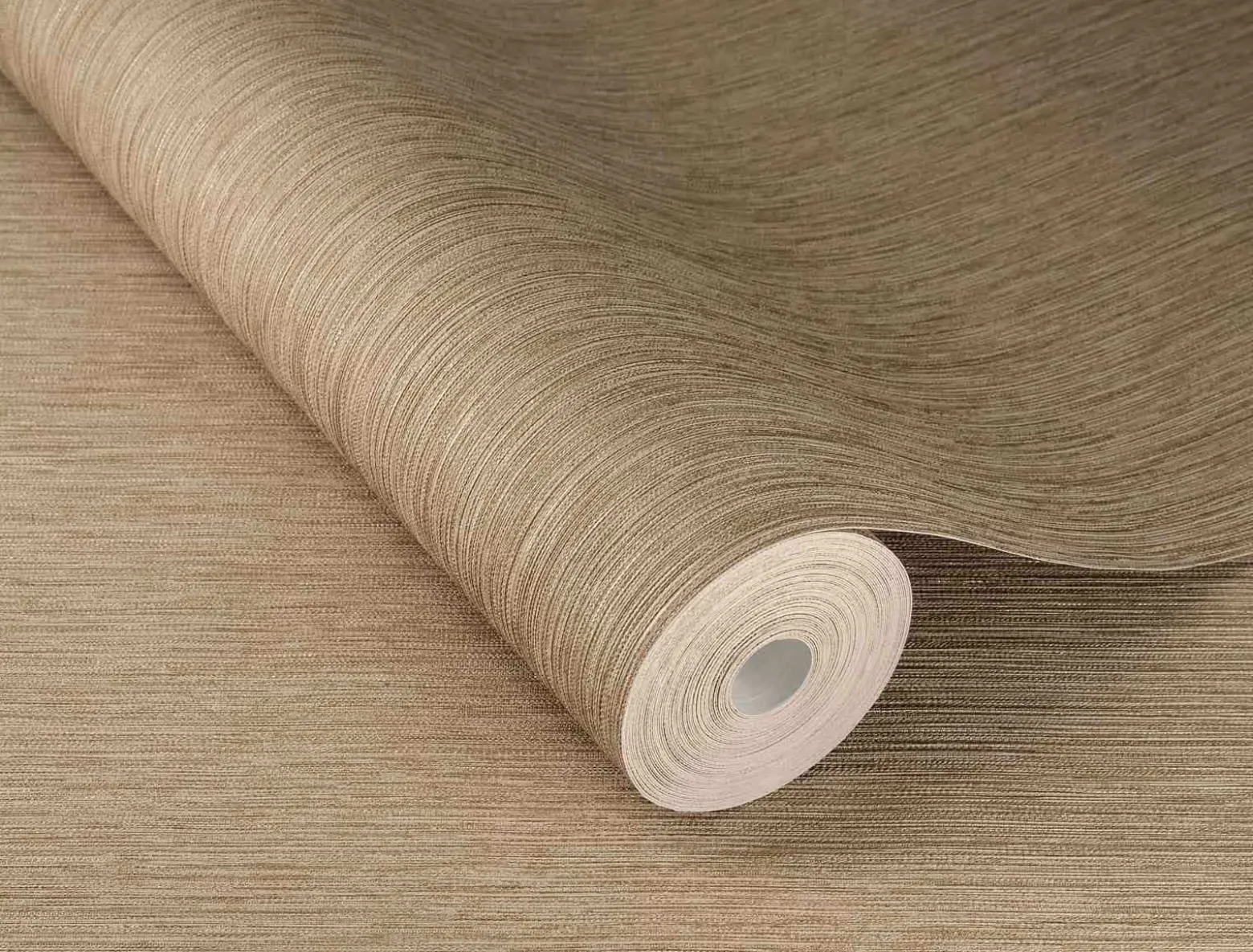 Rasch Vliestapete Textil Optik Beige Gold 844399