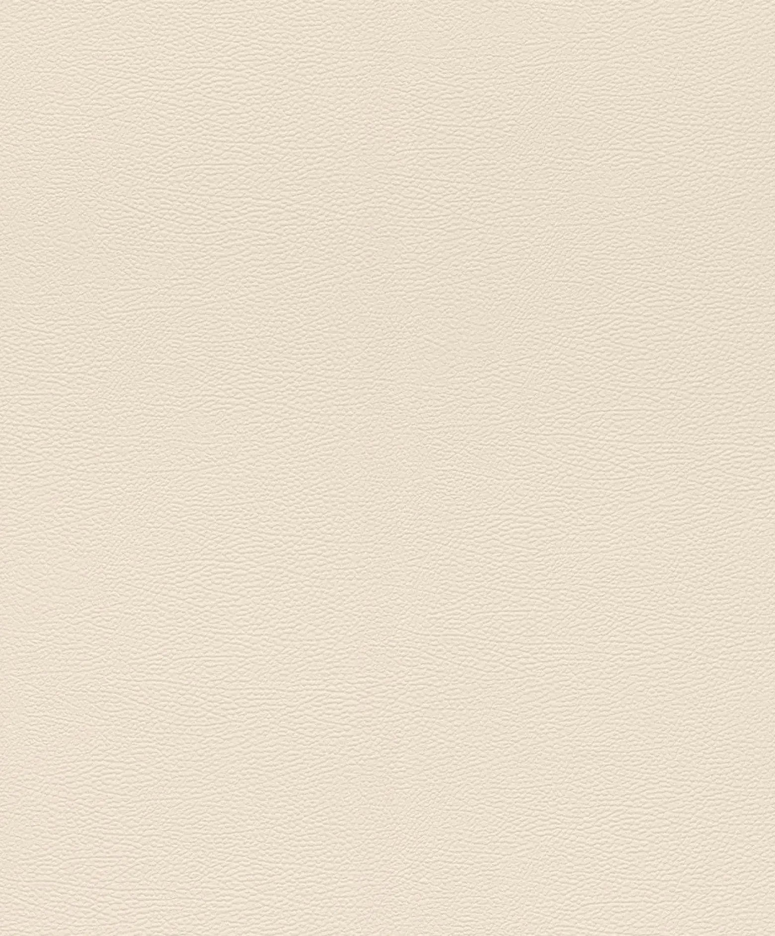 Rasch Vliestapete Uni Leder Optik Creme Beige 752625
