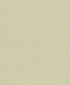 Rasch Vliestapete Uni Textil hellgrün silber 639667
