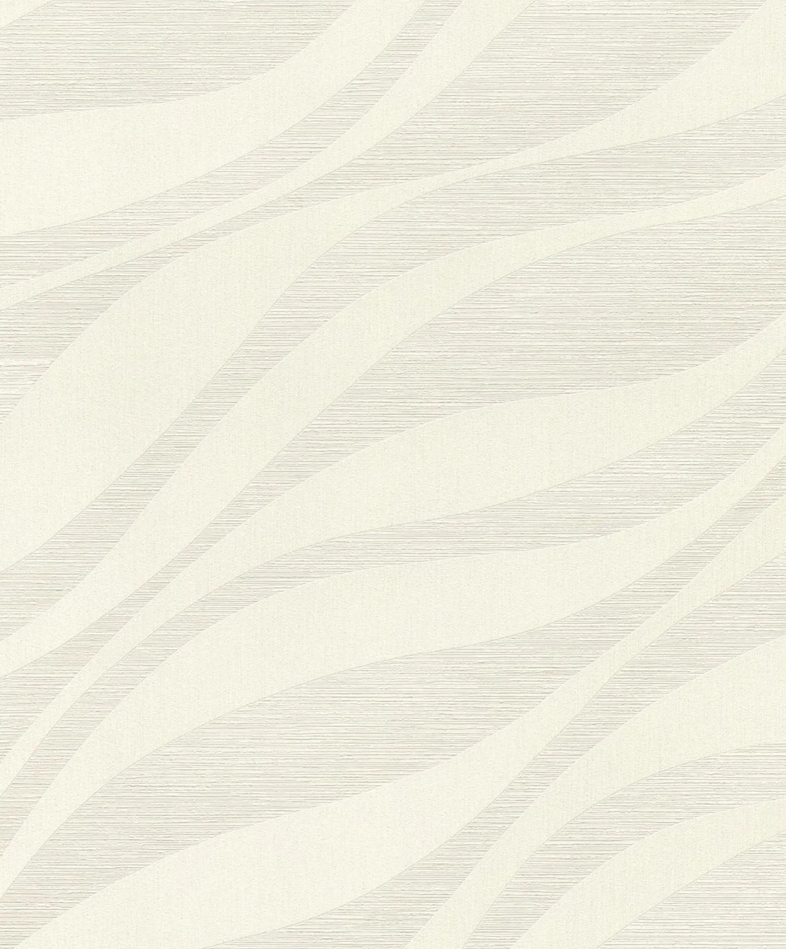 Rasch Vliestapete Wellen Muster Creme Metallic 608014