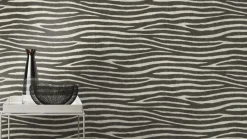 Rasch Vliestapete Zebra Streifen Schwarz Weiß 751727