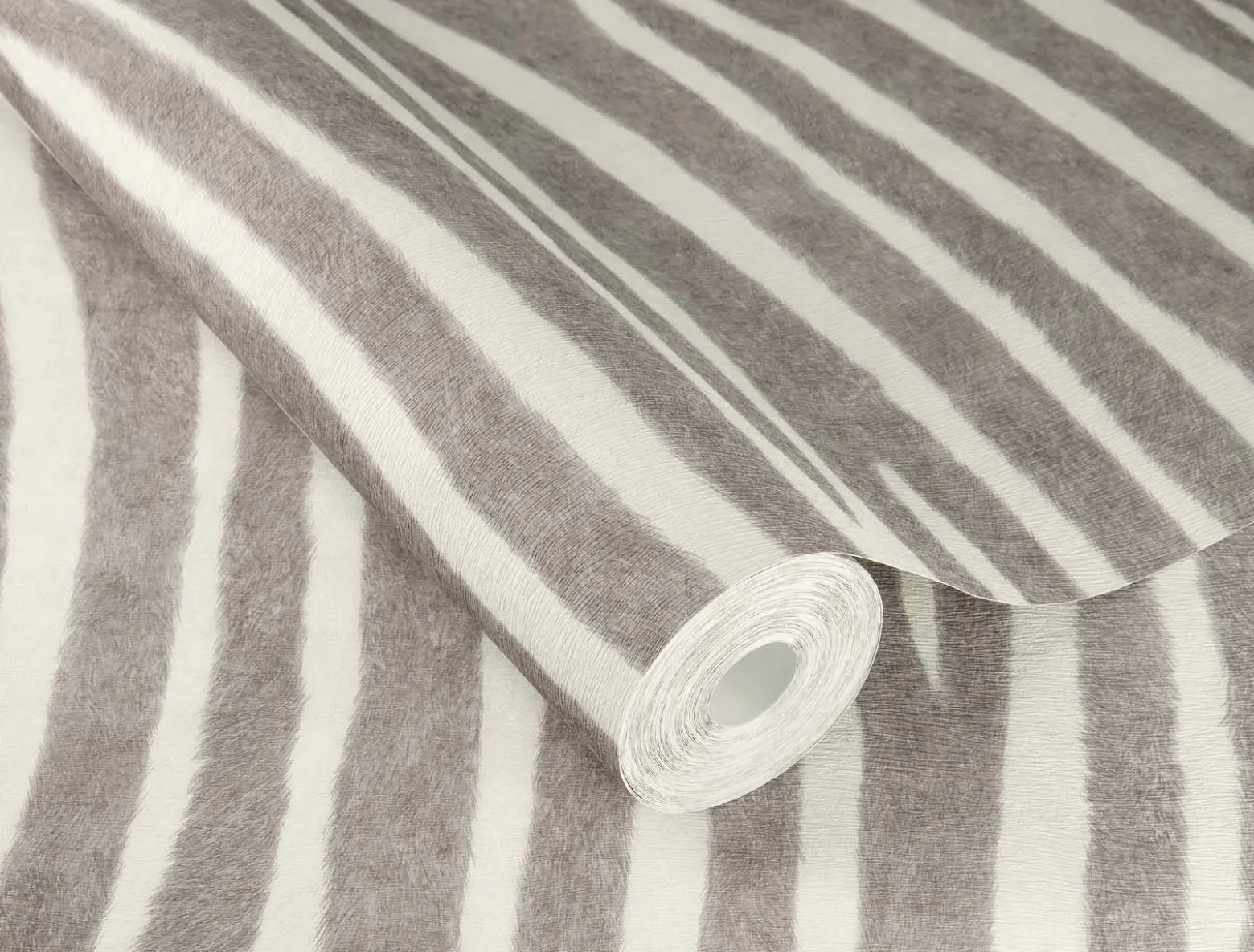 Rasch Vliestapete Zebra Streifen Grau Weiß 751734