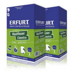 12 Rollen Erfurt Rauhfaser Classico Tapete 127,2m²