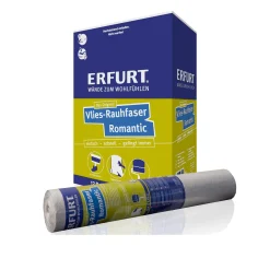6 Rollen Erfurt Vlies Rauhfaser Romantic Tapete 47,7m²