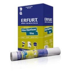 6 Rollen Erfurt Vlies Rauhfaser Viva Tapete 47,7m²